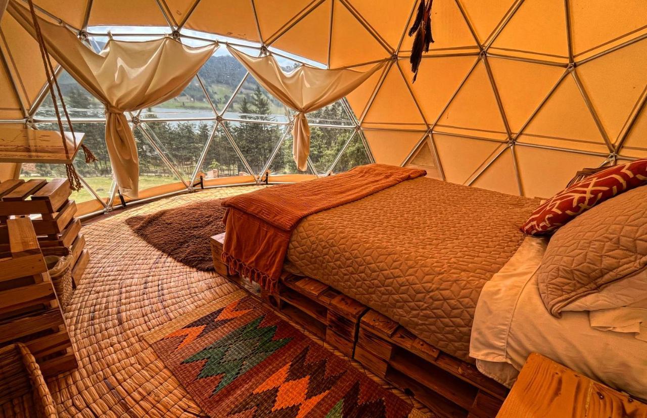 Alma De Campo Glamping - Laguna De Suesca Dış mekan fotoğraf