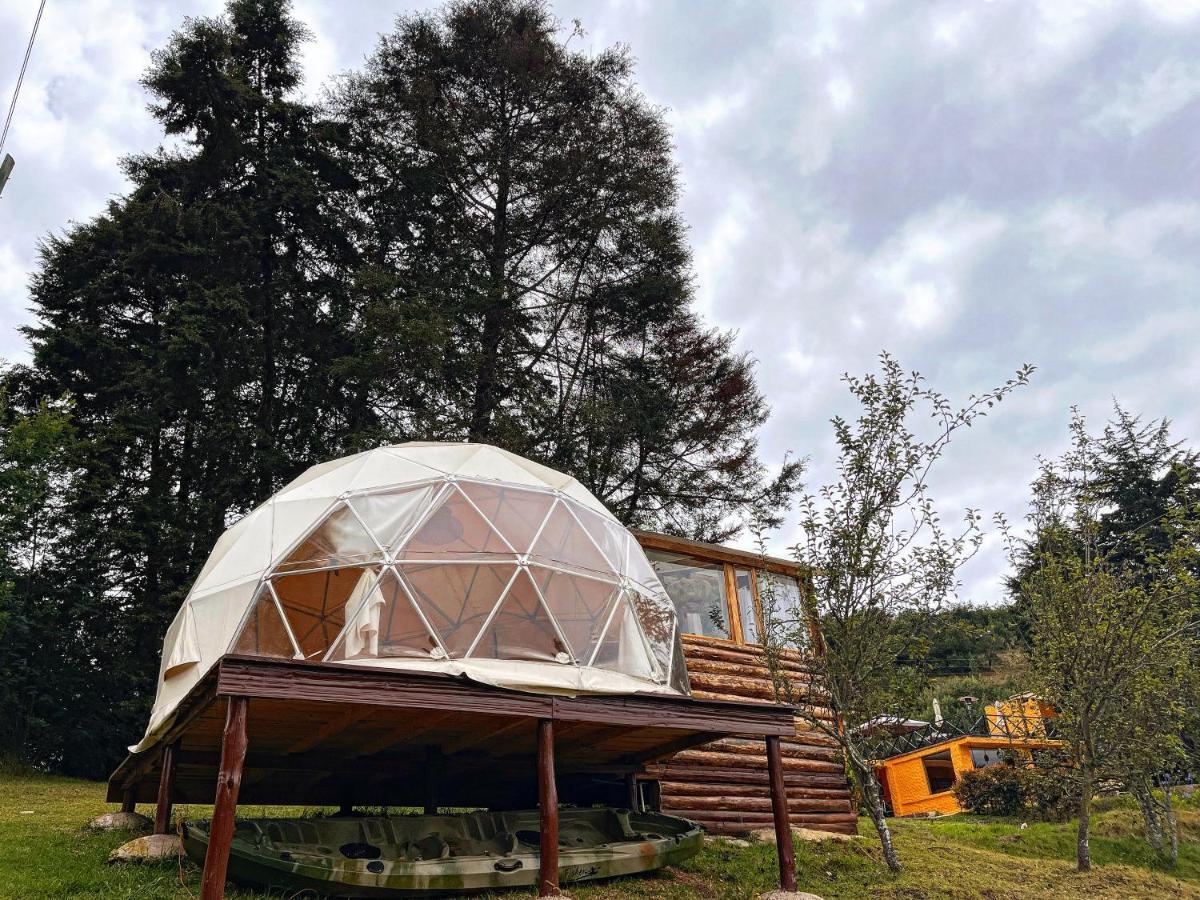 Alma De Campo Glamping - Laguna De Suesca Dış mekan fotoğraf