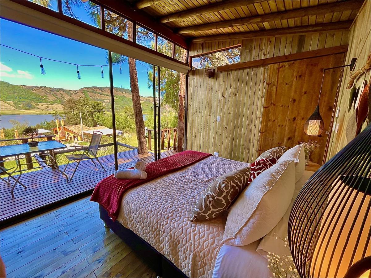 Alma De Campo Glamping - Laguna De Suesca Dış mekan fotoğraf